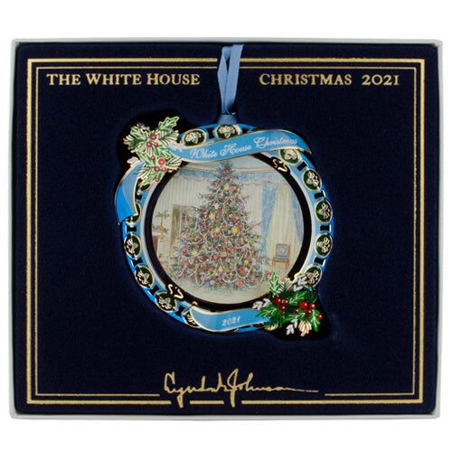 ChemArt White House Collection - 2021 Lyndon Baines Johnson Ornament