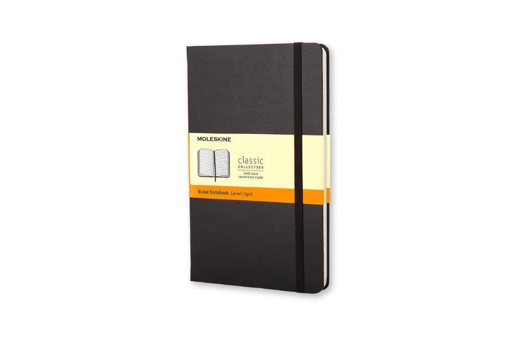 Moleskine Classic Ruled Hard Cover Pocket Notebook