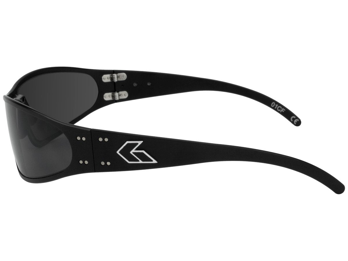 Gatorz Eyewear Wraptor Black/Smoked Polarized Sunglasses – ShopCGX