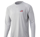 Huk Mens Huk And Bars Pursuit Long Sleeve T-Shirt