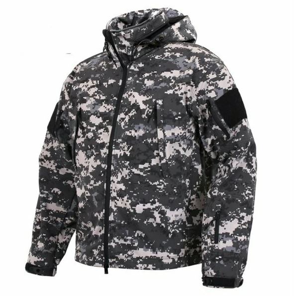 Rothco Special Ops Tactical Soft Shell Jacket - Subdued Urban Digital Camo - Size 2XL