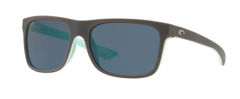 Costa Del Mar Remora Matte Gray/White/Mint Frame Gray 580