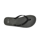 Sanuk Womens Yoga Joy Sparkle Sandal