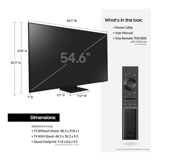 Samsung 55" QN90A Neo QLED 4K Smart TV (2021)