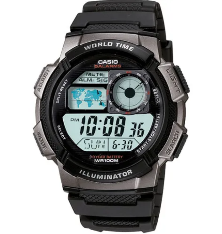 Casio Mens AE-1000W-1BV Sports Watch