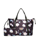 Anne Klein Neoprene Travel Duffle Handbag