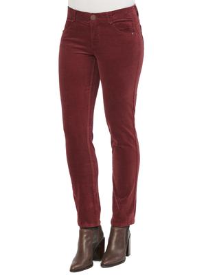 Democracy Womens  "Ab"solution Corduroy Straight Leg Pant