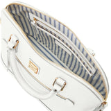 Dooney & Bourke Saffiano II Domed Zip Satchel Handbag