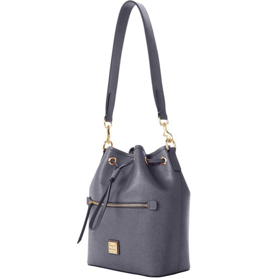 Dooney & Bourke Saffiano Drawstring Handbag