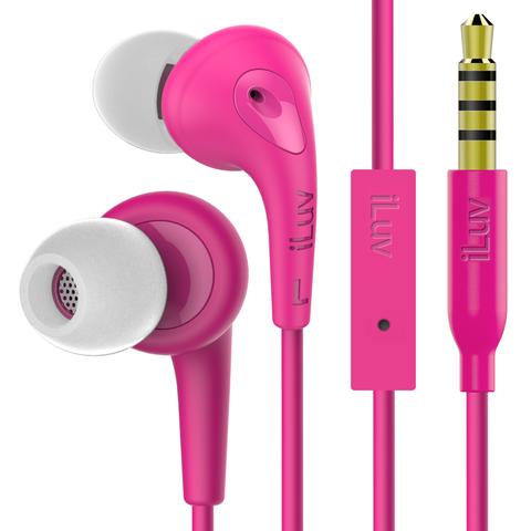iLuv Bubble Gum 3" Earphones