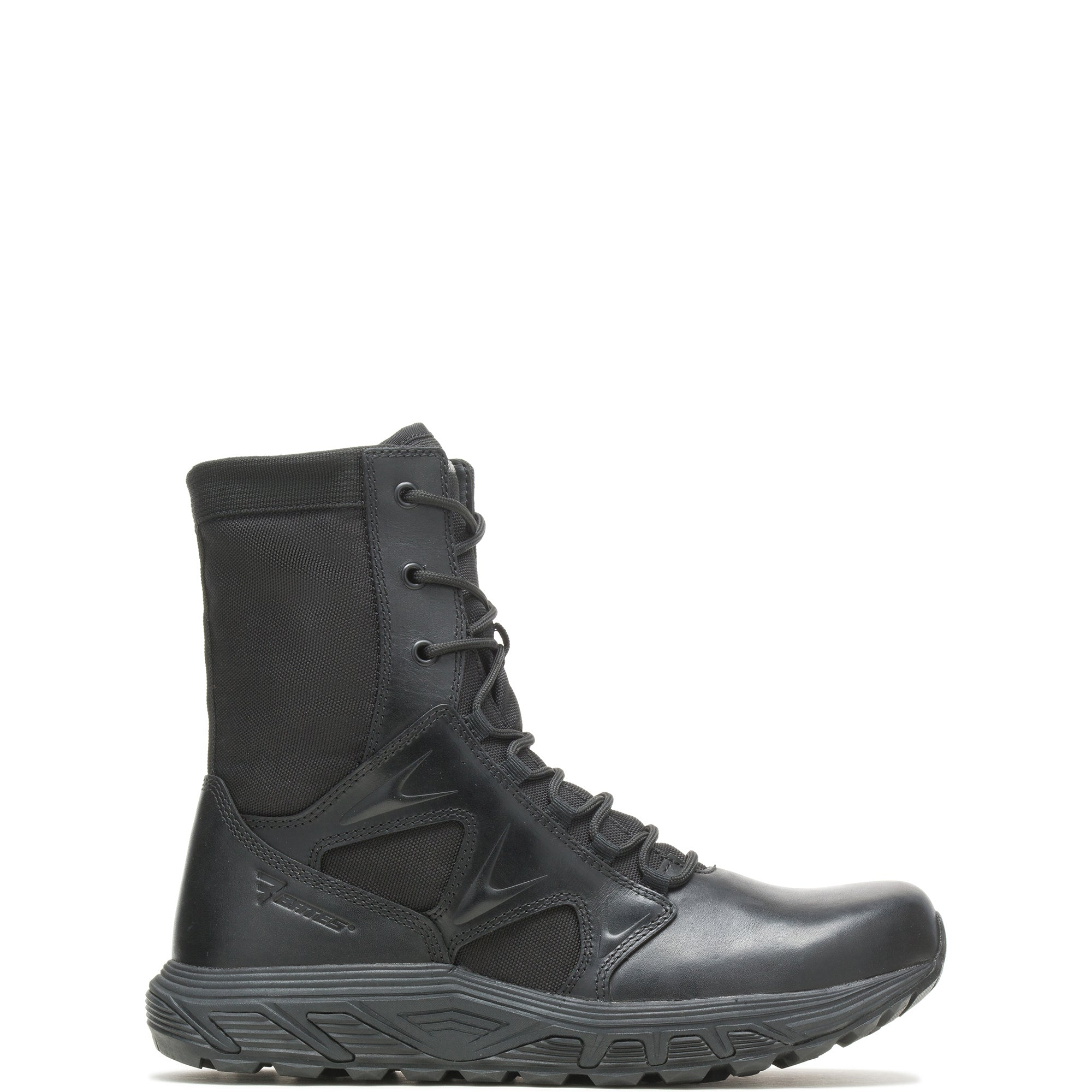 Bates Mens Rush Tall Side Zip Boots
