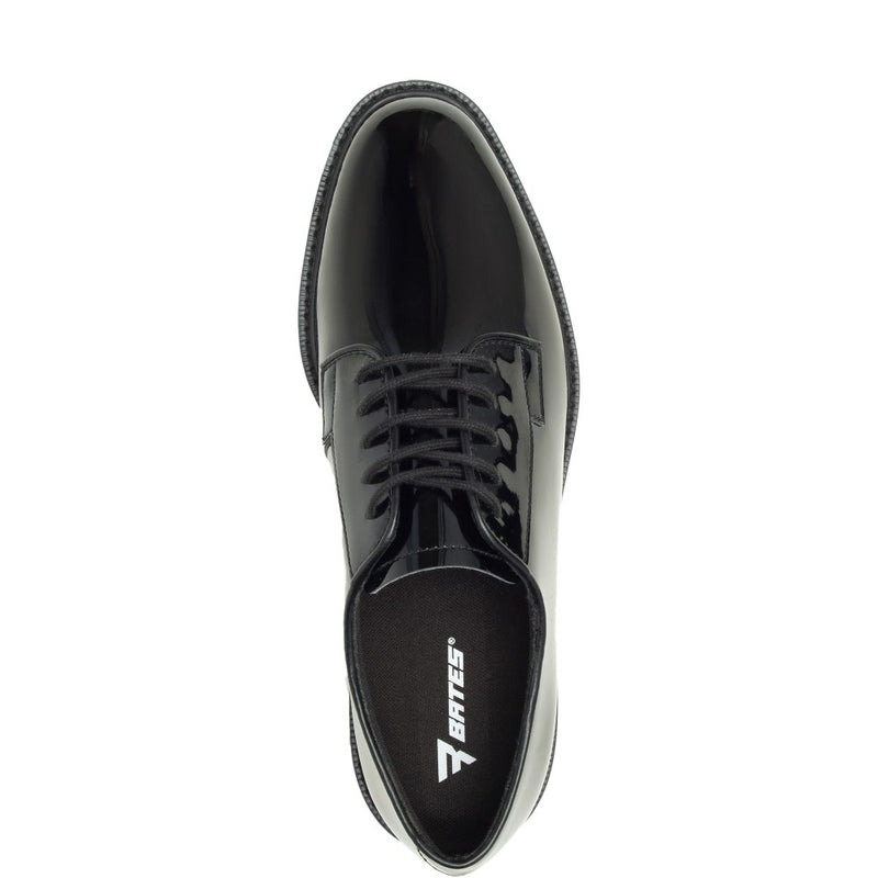 Bates Mens Sentry High Gloss Oxfords