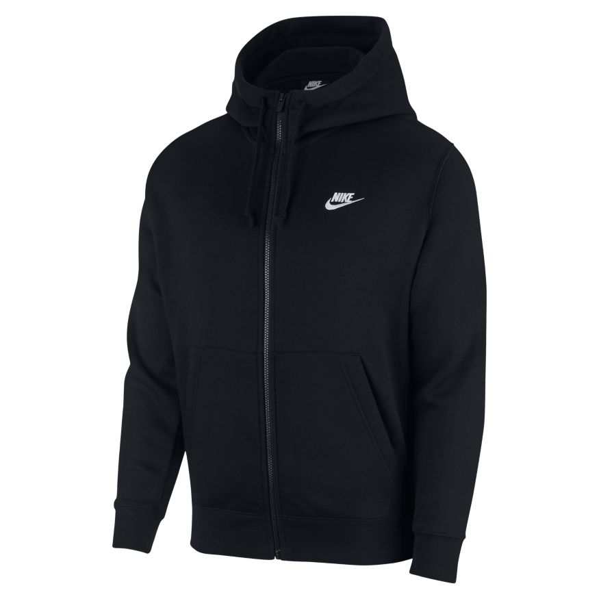 Nike Mens Sportswear Club Full Zip Hoodie Sweatshirt – ShopCGX