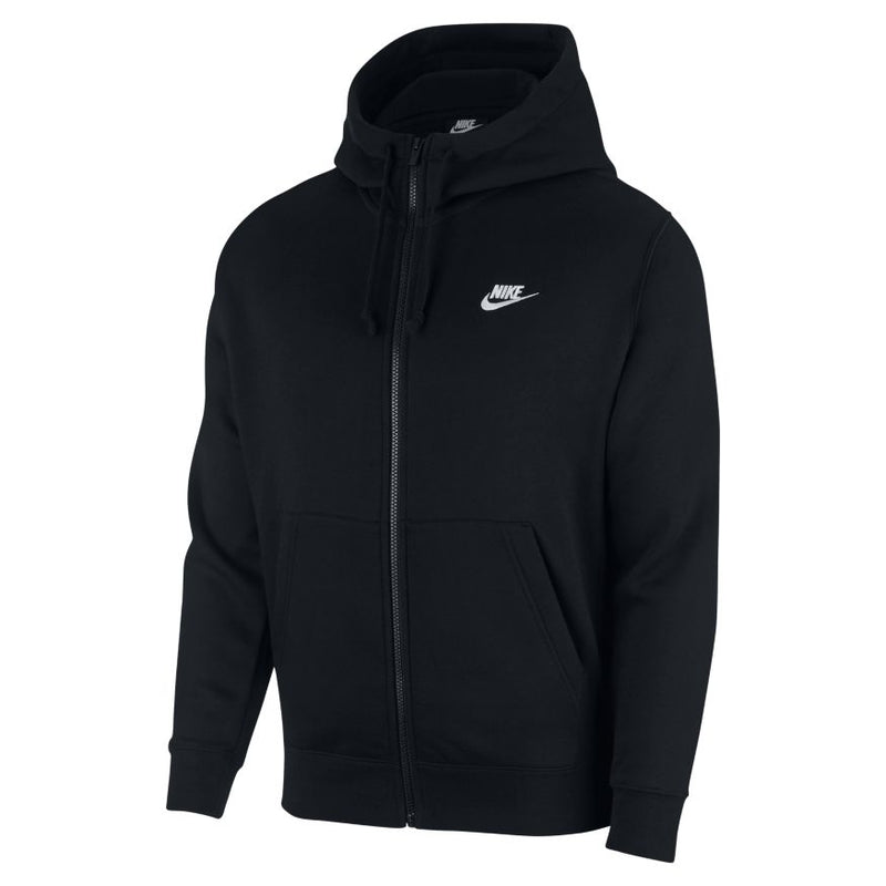 Nike Mens Sportswear Club Full Zip Hoodie Sweatshirt