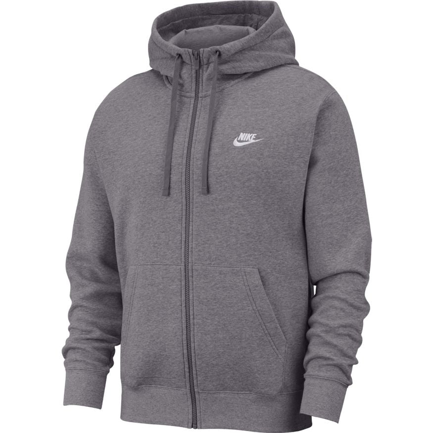 Nike Mens Sportswear Club Full Zip Hoodie Sweatshirt