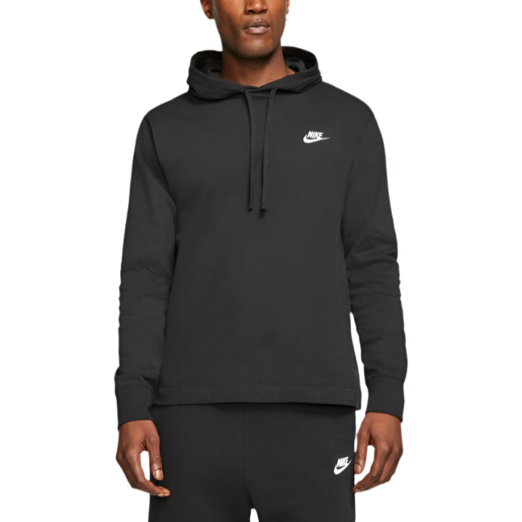 Nike Mens Sportswear Club Jersey Pullover Hoodie Sweatshirt