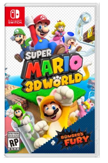 Nintendo Switch Super Mario 3D World + Bowser’s Fury Game