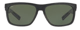 Costa Del Mar Mens Baffin Net Gray with Gray Rubber Frame - Gray Mirror 580 Glass Lens - Polarized Sunglasses