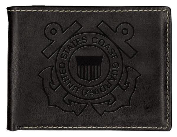 Coast Guard Contrast Stitch Billfold Wallet