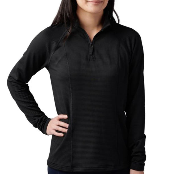 5.11 Womens Stratos 1/4 Zip Long Sleeve Shirt
