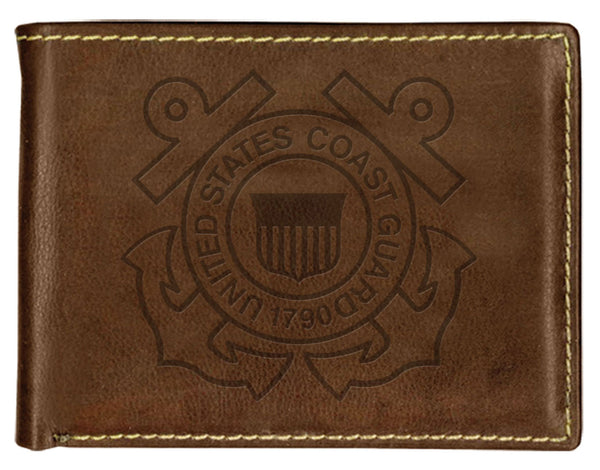 Coast Guard Contrast Stitch Billfold Wallet