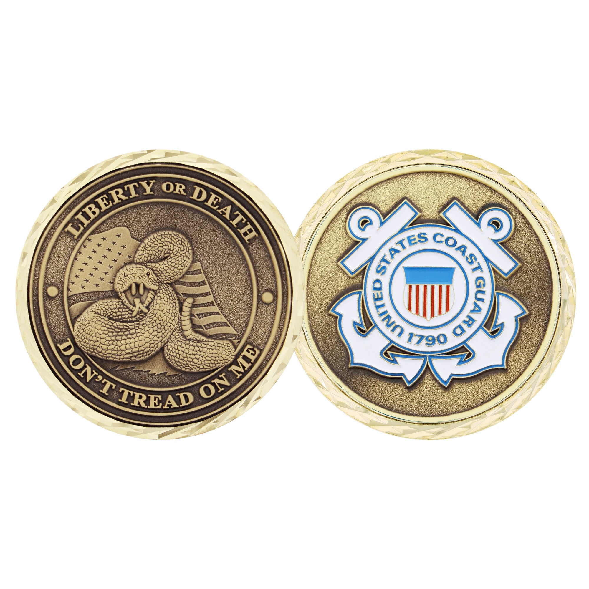 Coast Guard Challenge Coin - Don't Tread on Me