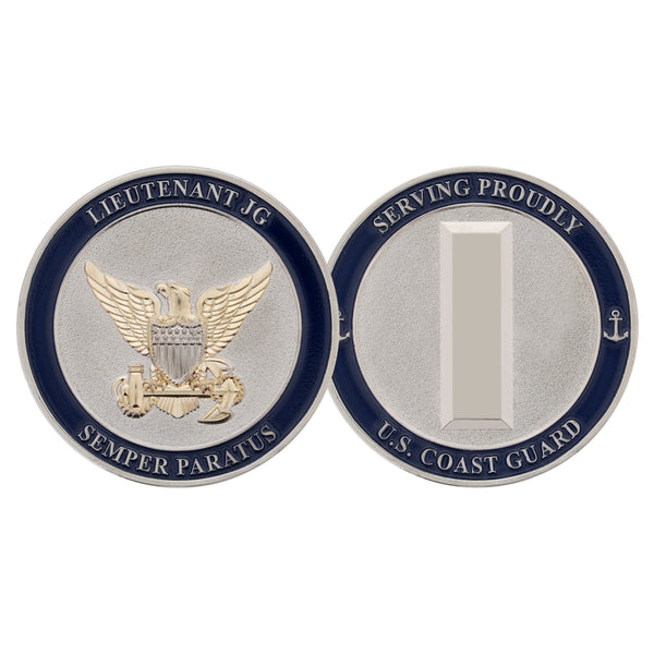 Coast Guard Challenge Coin - Lieutenant Junior Grade