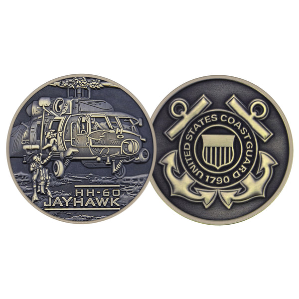 Coast Guard Challenge Coin - HH-60 Jayhawk