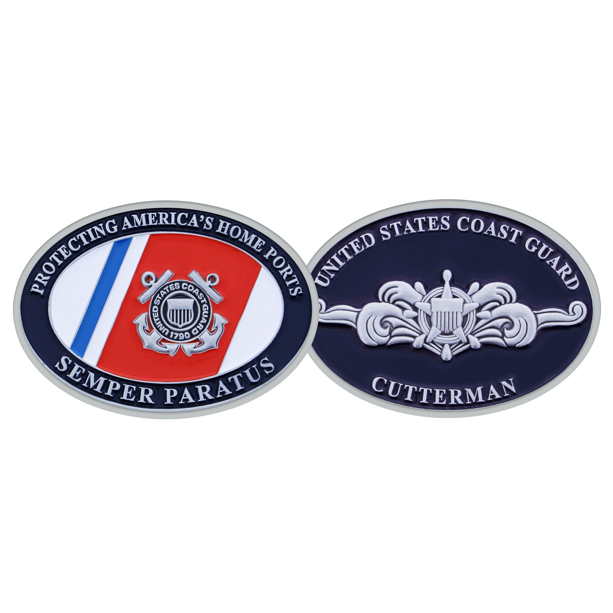 Cutterman Coast Guard Challenge Coin - Cutterman Enlisted – ShopCGX