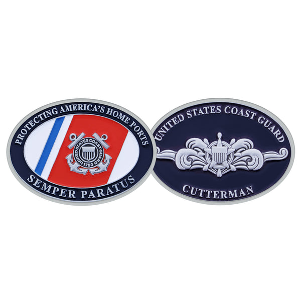 Coast Guard Challenge Coin - Cutterman Enlisted