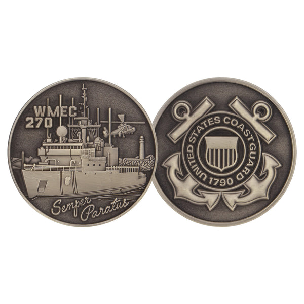 Coast Guard Challenge Coin - WMEC-270