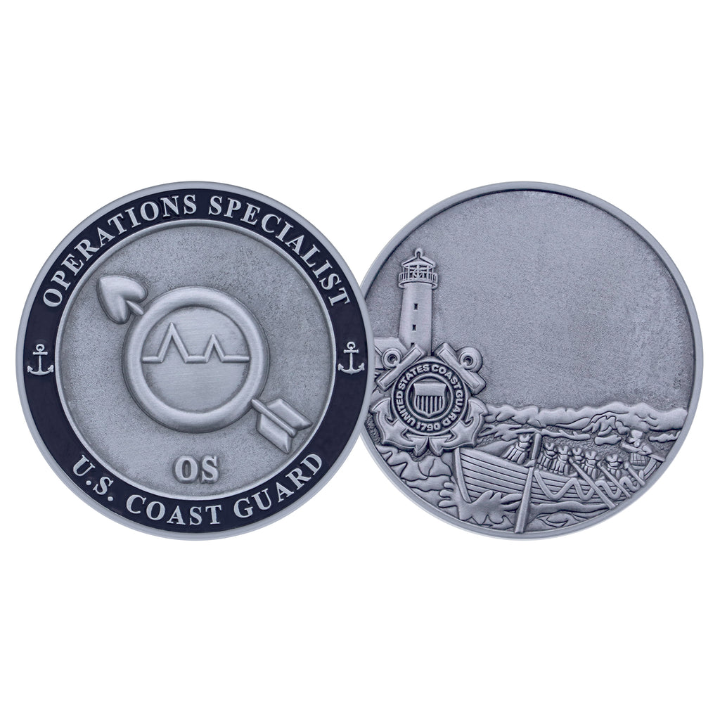 Coast Guard Challenge Coin - Operations Specialist – ShopCGX