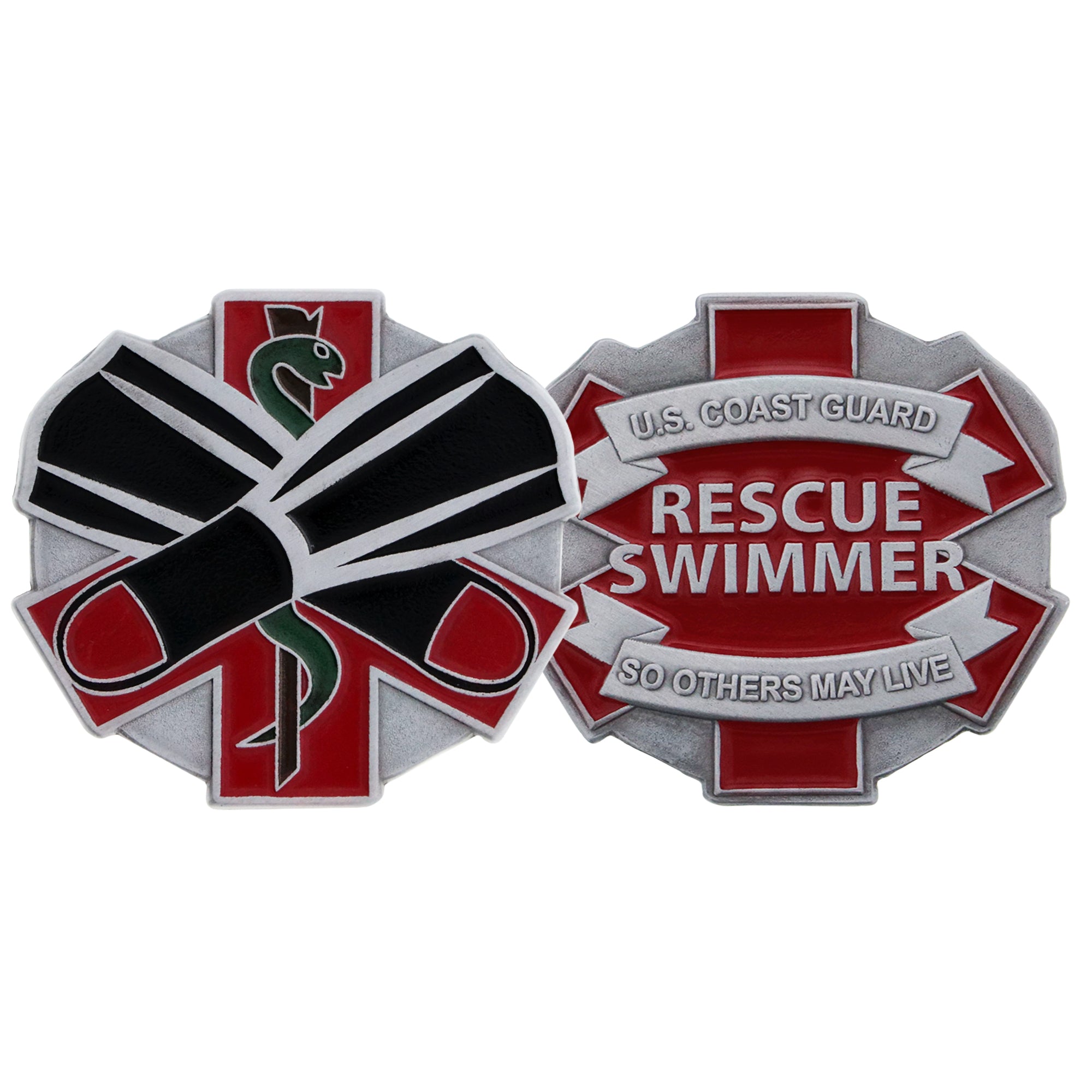 Coast Guard Challenge Coin - Rescue Swimmer