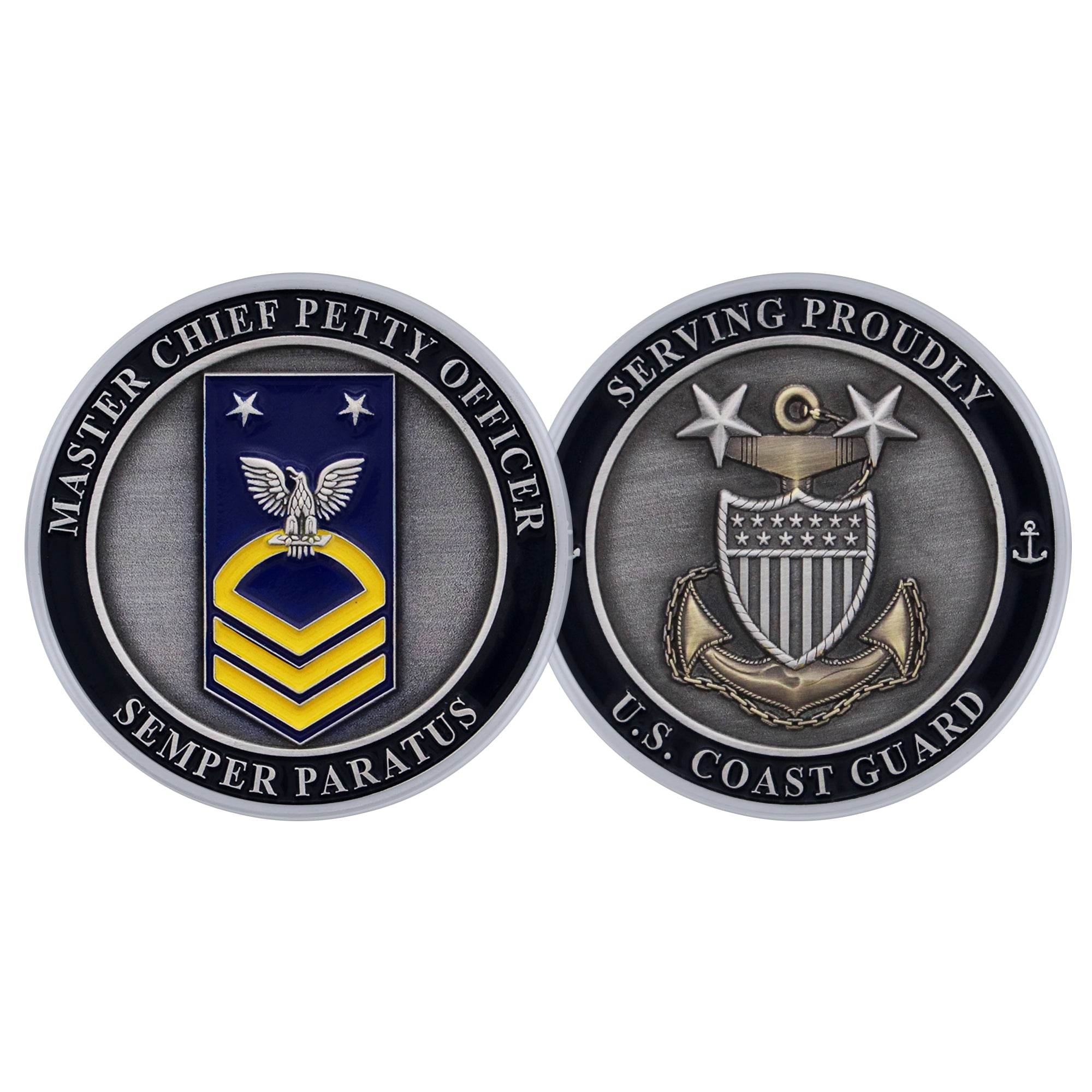 Coast Guard Challenge Coin - Master Chief Petty Officer