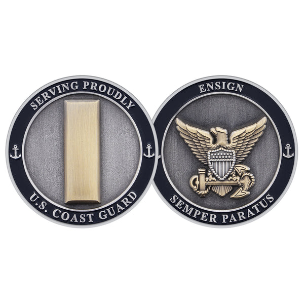 Coast Guard Challenge Coin - Ensign