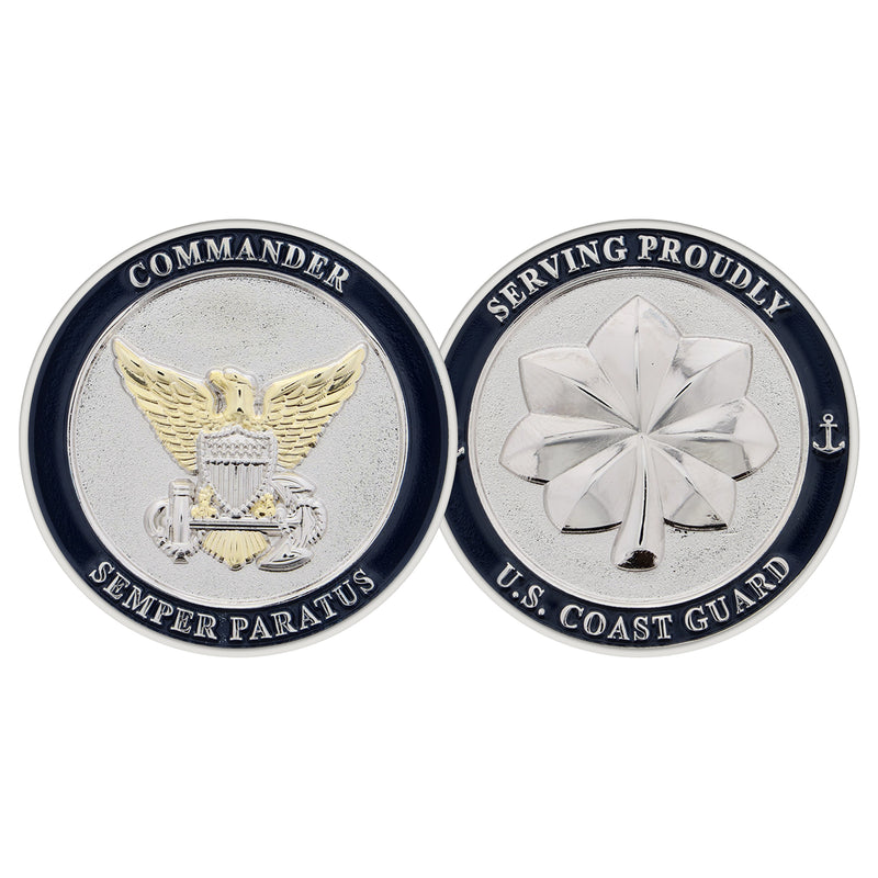 Coast Guard Challenge Coin - Commander