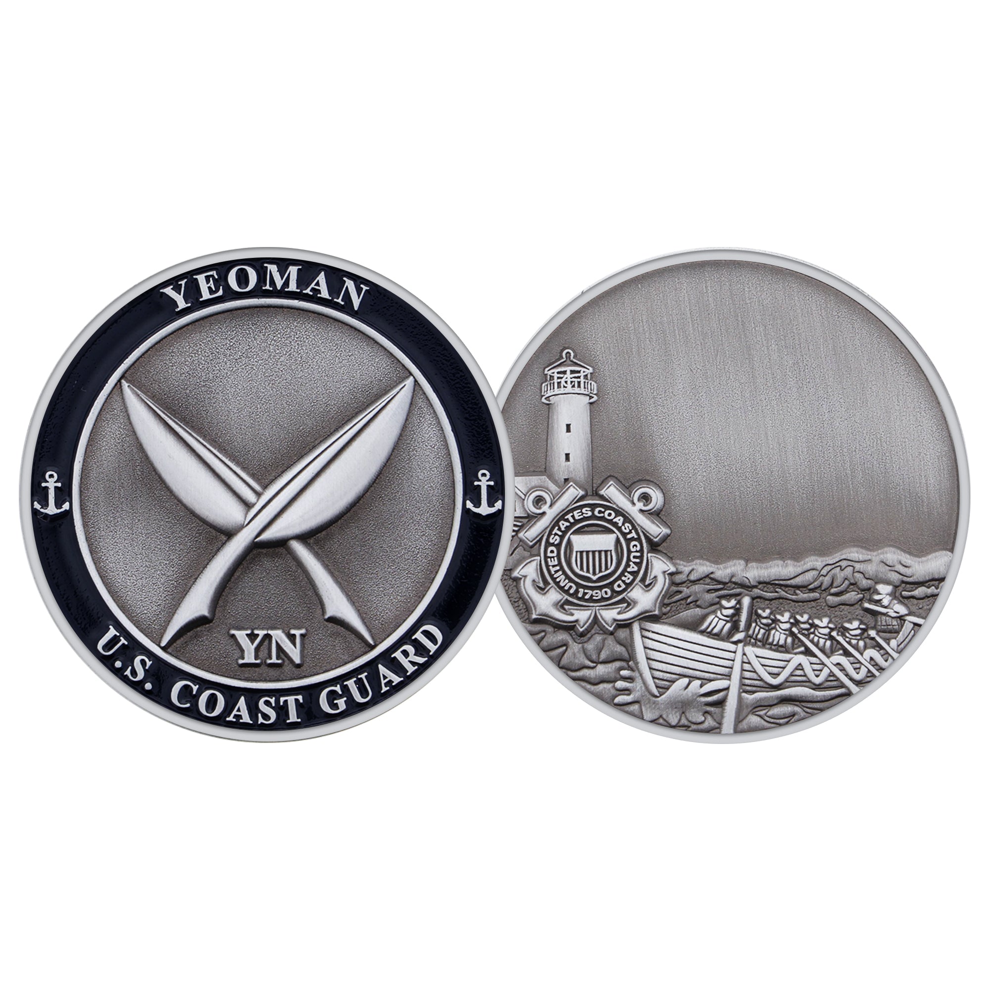 Coast Guard Challenge Coin - Yeoman