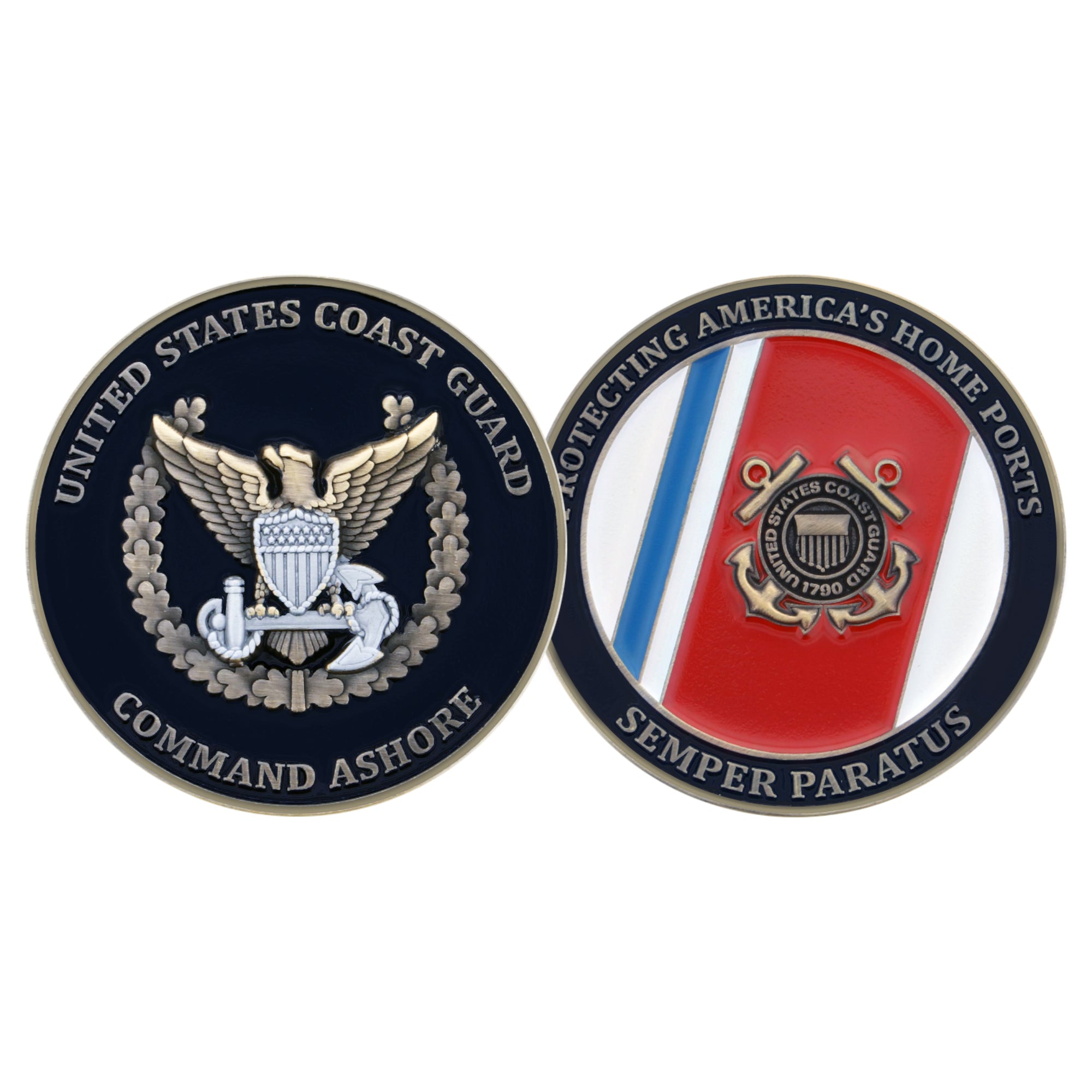 Coast Guard Challenge Coin - Command Ashore – ShopCGX