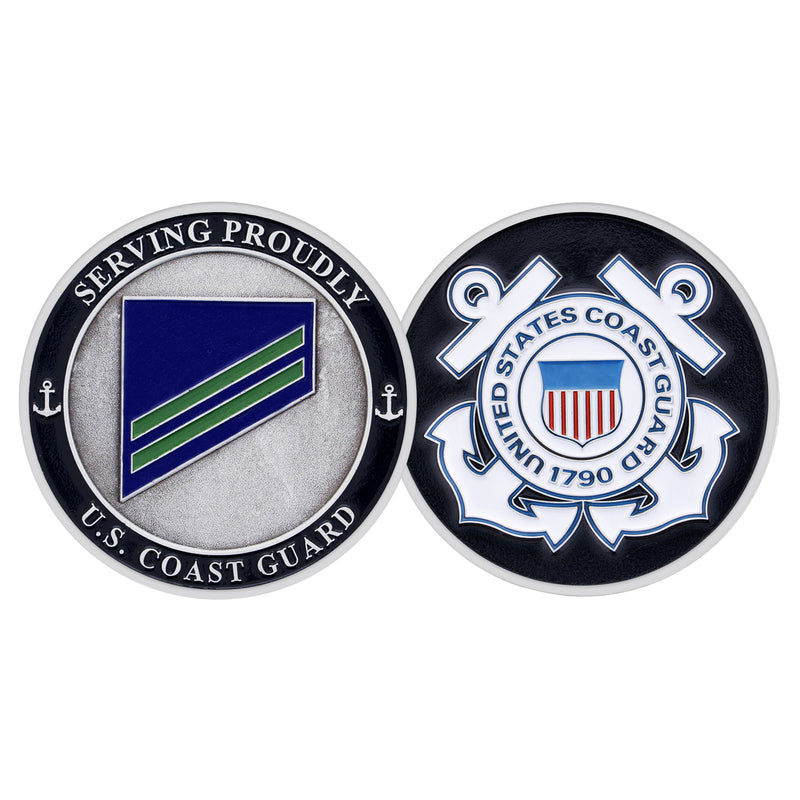 Coast Guard Challenge Coin - E2 Airman Apprentice