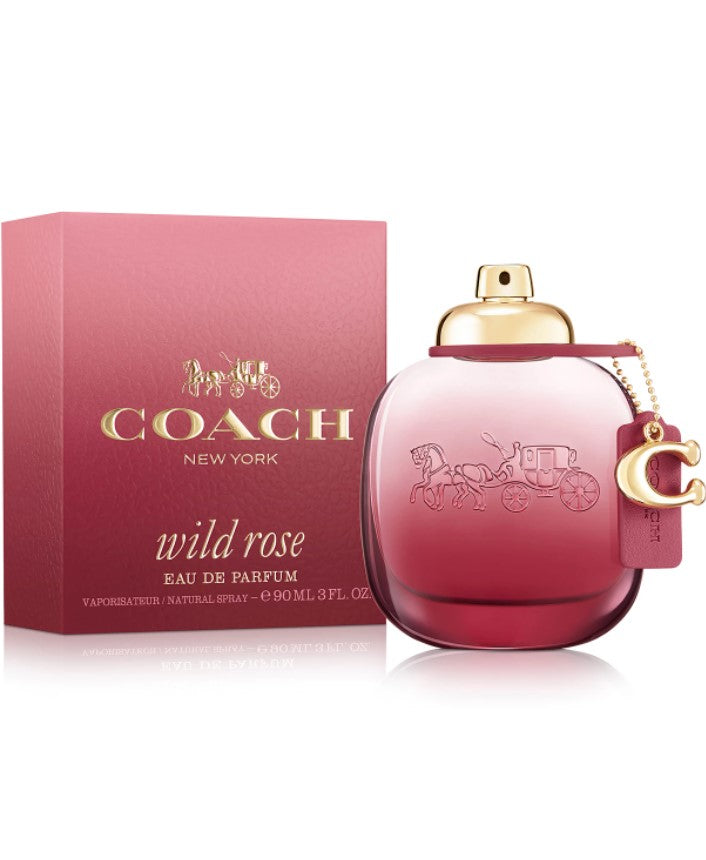 Coach Womens Wild Rose Eau De Parfum Spray - 1 oz.