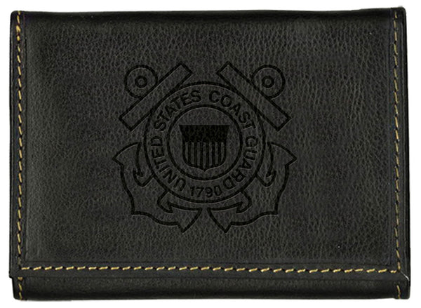 Coast Guard Contrast Tri-Fold Wallet