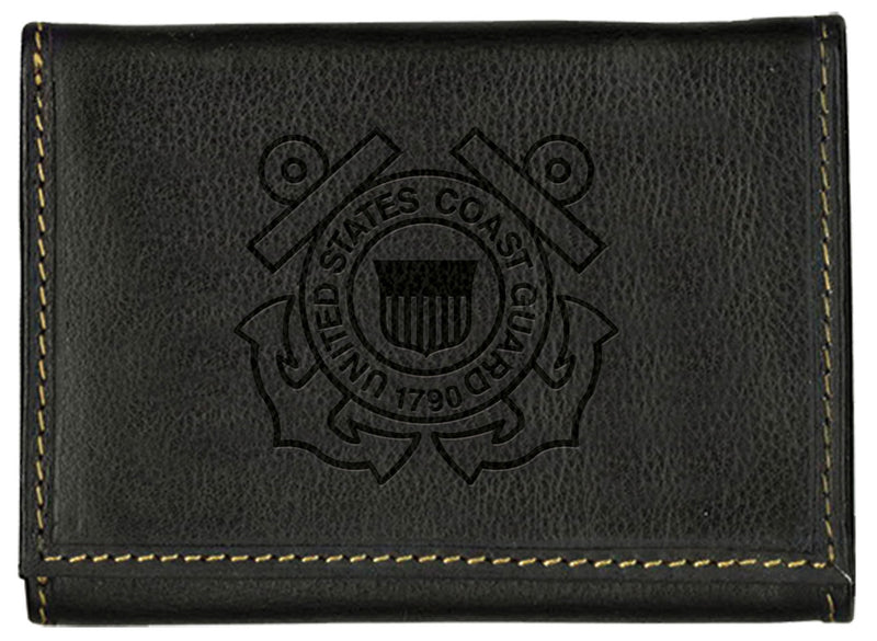 Coast Guard Contrast Tri-Fold Wallet