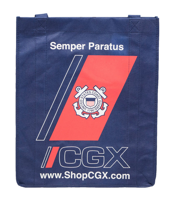 Coast Guard Recycable Shopping Bag - Large - Racing Stripe