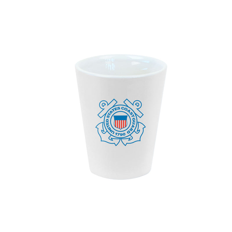 Coast Guard Shot Glass - Emblem