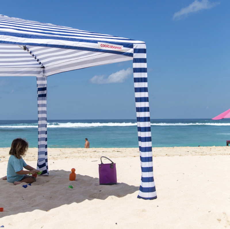 CoolCabana 5 - Navy Stripes