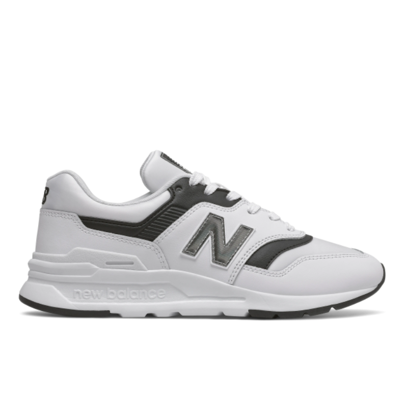 New balance 997h black and white best sale