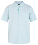 Hurley Mens One and Only Stretch Short Sleeve Button Up