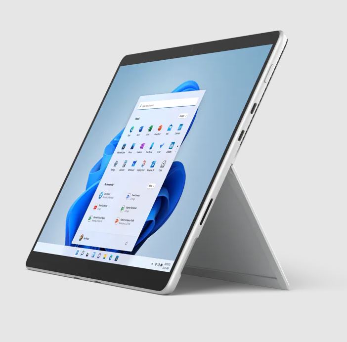 Microsoft Surface Pro 8 Bundle - Intel Evo Core i7- 16GB RAM - 256GB SSD - Platinum