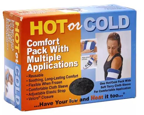 Comfort Pack Hot or Cold Pack with Cloth Sleeve - Large