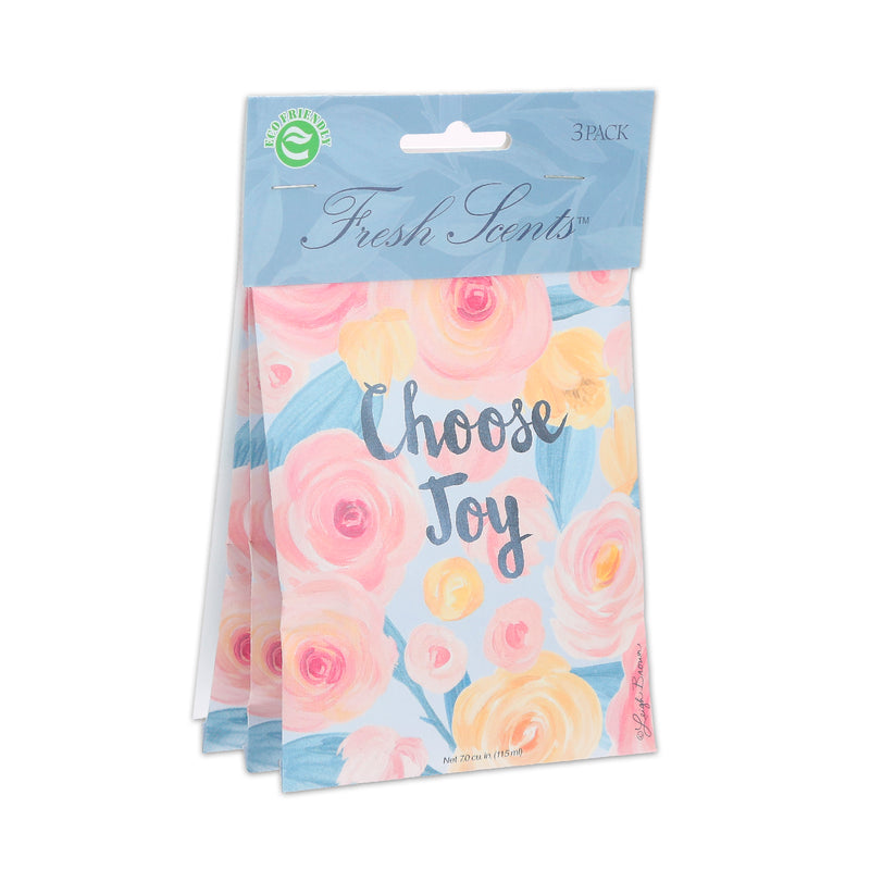 Willowbrook Fresh Scents Choose Joy Sachet - 3 Pack